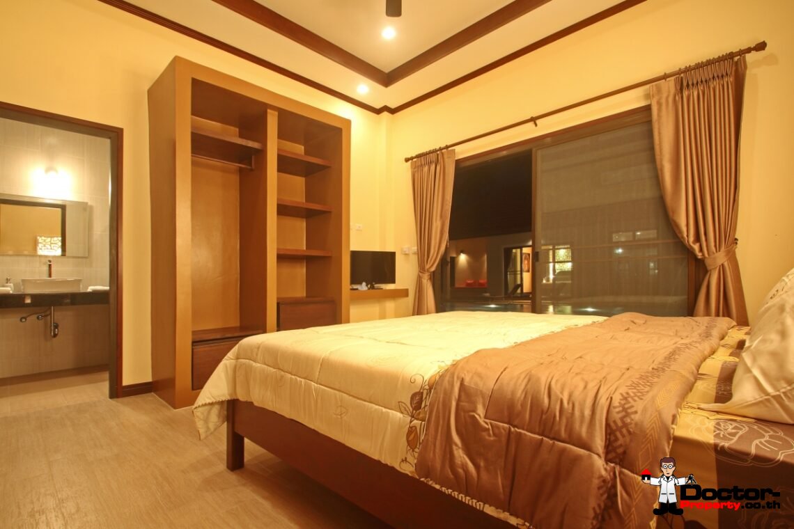 Privat Pool Garden Villa – 3 Bedrooms – Bang Rak – Koh Samui – for sale